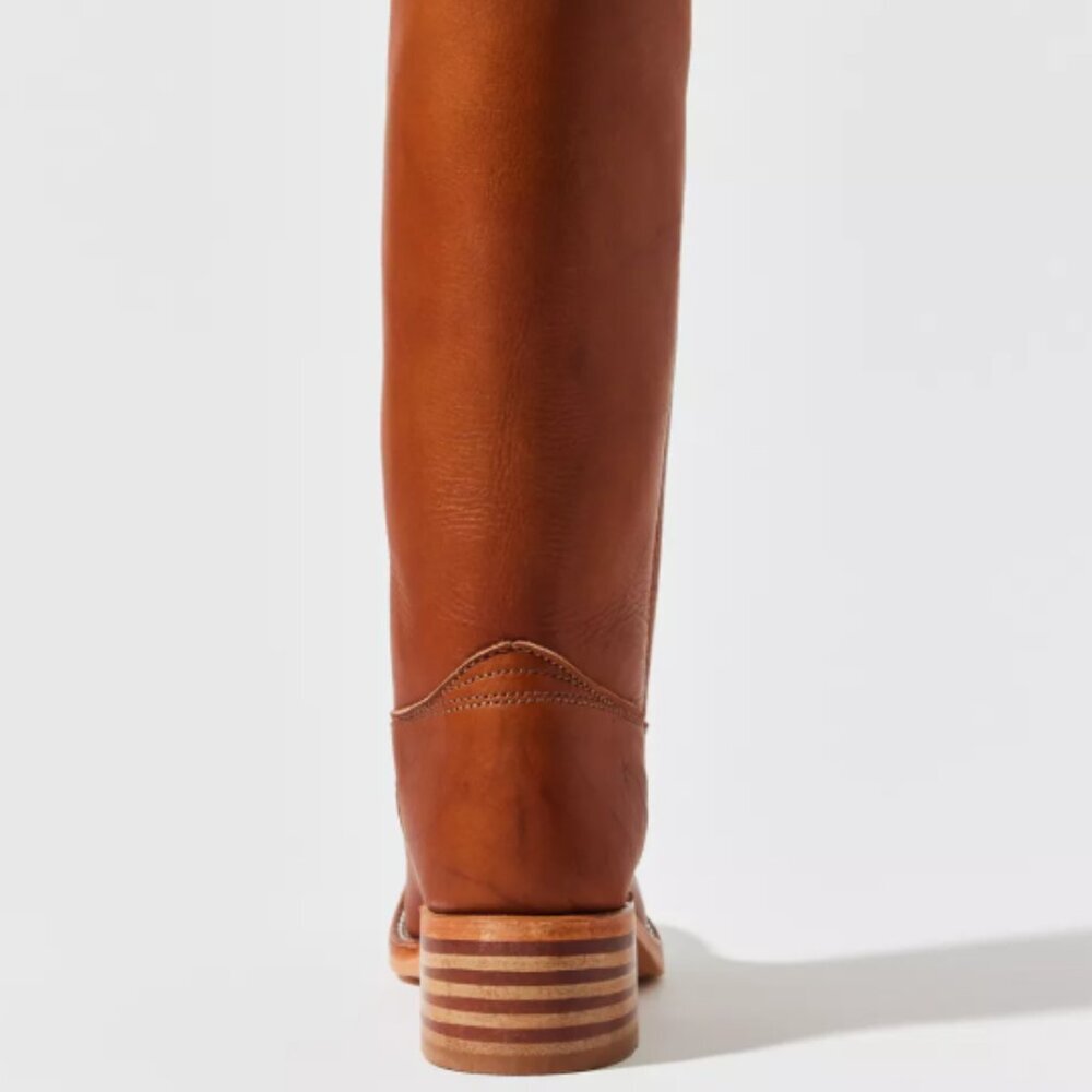 Frye - Campus 14L Tall Leather Boots Saddle - Women’s 6.5​ - Picture 4 of 15